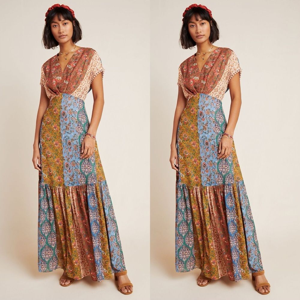 Anthropologie Sachin & Babi Angelica Maxi Dress